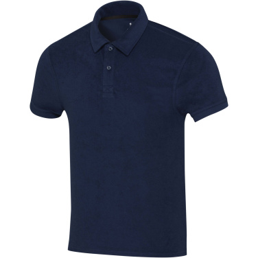Logotrade advertising product picture of: Akoya recycled terry unisex polo